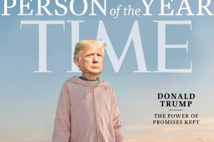 Greta yerine Trump'ı, Time'a kapak yaptılar