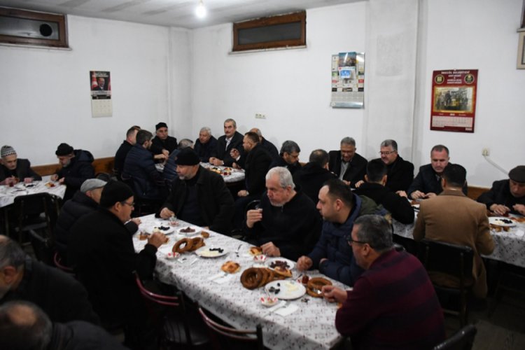 Bursa İneg&ouml;l Belediye Başkanı Taban vatandaşla buluştu