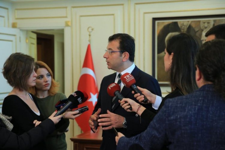 İmamoğlu'ndan Erdoğan'a yanıt: Oturmak i&ccedil;in se&ccedil;ilmedim