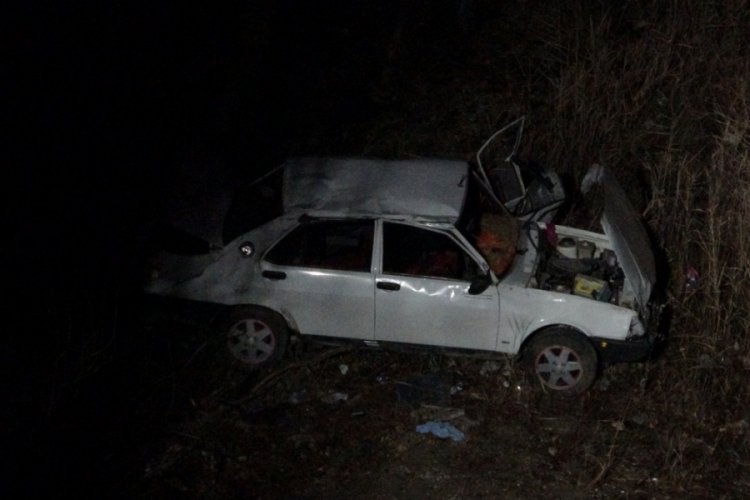 U&ccedil;uruma yuvarlanan s&uuml;r&uuml;c&uuml; yaşam savaşını kaybetti