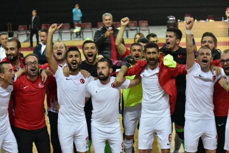 G&ouml;rme Engelliler Futsal Milli Takımı, d&uuml;nya &uuml;&ccedil;&uuml;nc&uuml;l&uuml;ğ&uuml; i&ccedil;in m&uuml;cadele edecek