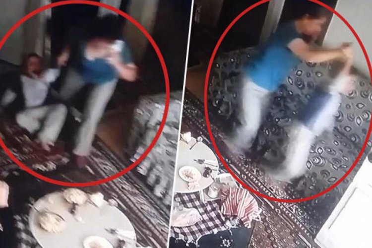 Kamera kayıtlarını g&ouml;ren aile dehşete d&uuml;şt&uuml;