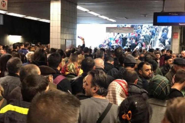 İstanbul'da bazı metro seferlerinde aksama