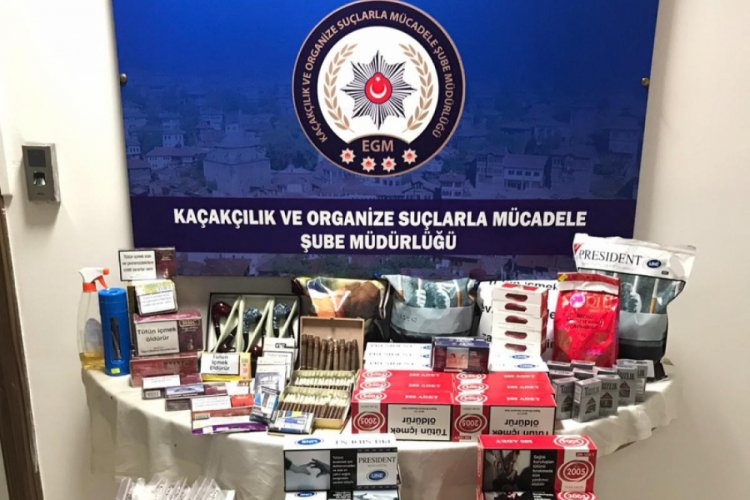 Ka&ccedil;ak t&uuml;t&uuml;n operasyonu yapıldı