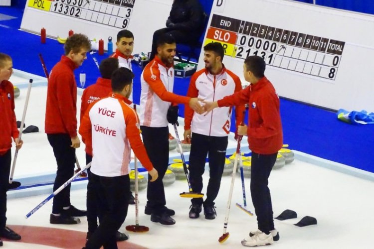 Erkek Curling Milli Takımı, Hırvatistan'ı mağlup etti