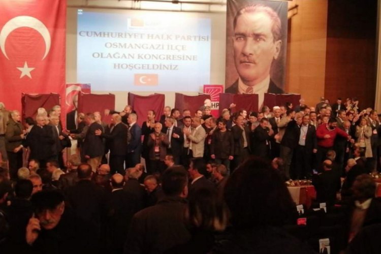 CHP Bursa Osmangazi'de Başkan Metin Akyolcular oldu