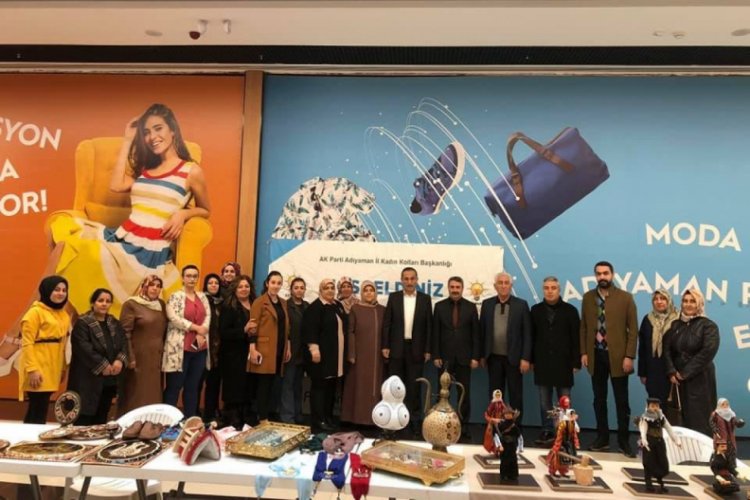 AK Partili kadınlar, "'Yerli &uuml;retir, milli t&uuml;ketir' etkinliği d&uuml;zenledi