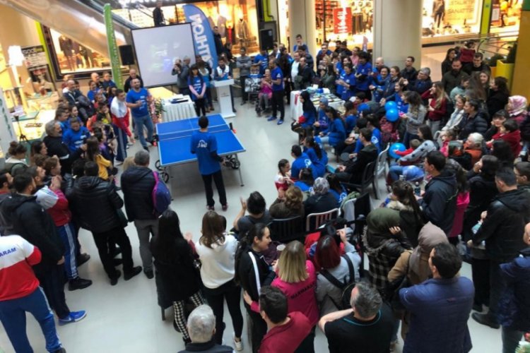 Otizmli &ccedil;ocuklar i&ccedil;in spor etkinliği d&uuml;zenlendi