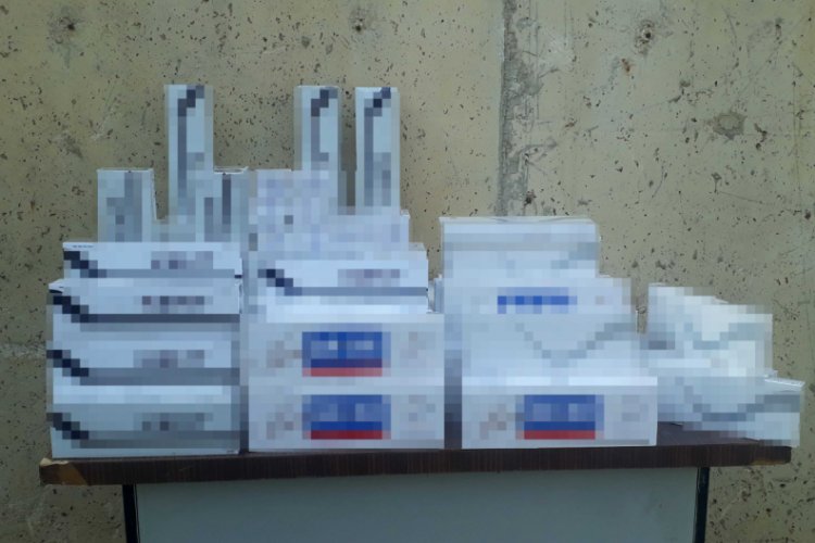 490 paket ka&ccedil;ak sigara ele ge&ccedil;irildi