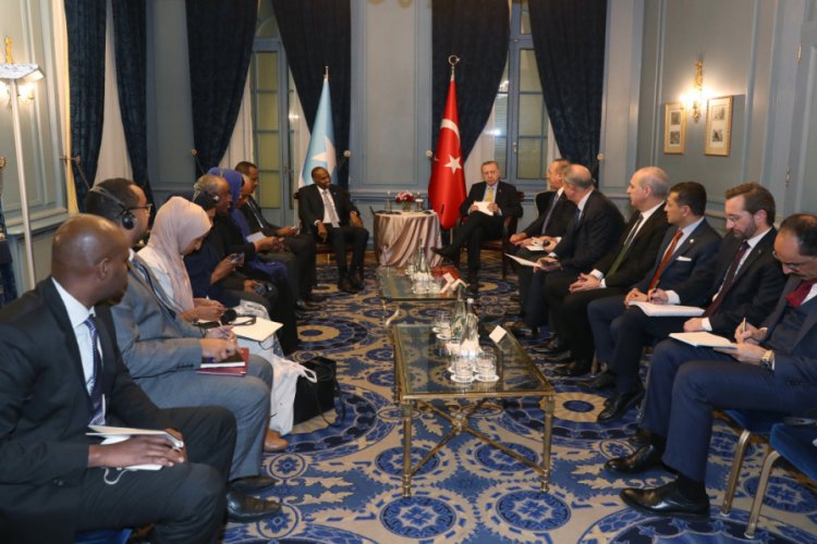 Erdoğan, Somali Başbakanı Hayri'yi kabul etti