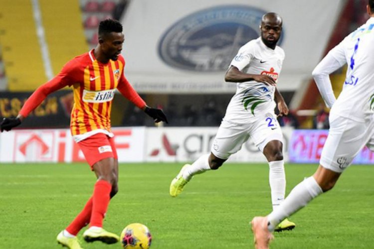 Kayserispor'da şok sakatlık!