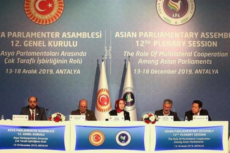 T&uuml;rkiye, Asya Parlamenter Asamblesinin 2 yıl daha d&ouml;nem başkanlığını yapacak