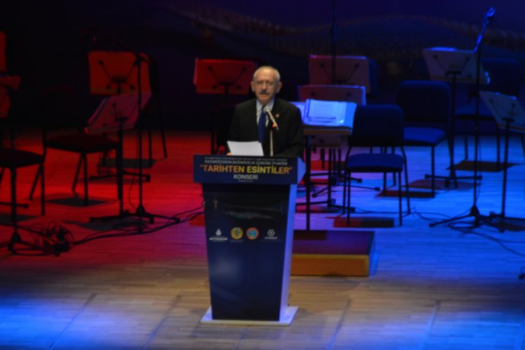 CHP Genel Başkanı Kılı&ccedil;daroğlu: "Kazakistan, T&uuml;rkiye'nin Uzak Doğu'ya ulaşan &ouml;nemli bir ge&ccedil;iş k&ouml;pr&uuml;s&uuml;d&uuml;r"