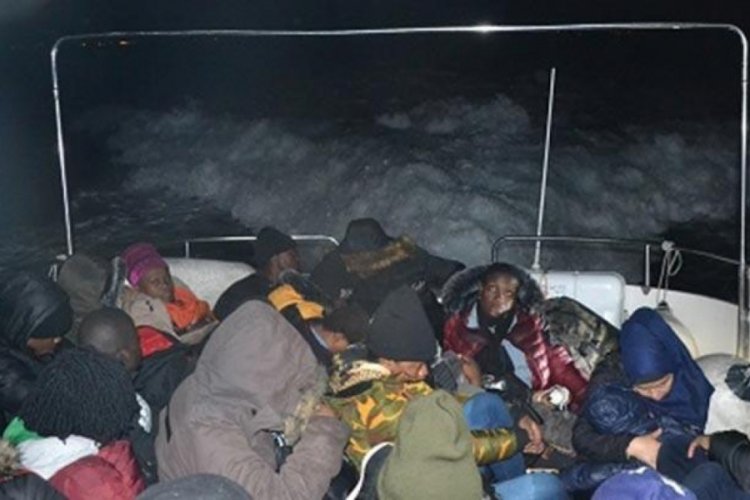 65 d&uuml;zensiz g&ouml;&ccedil;men yakalandı