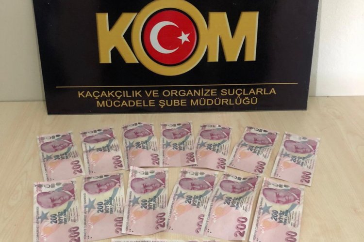 Esnafa sahte para veren kişi tutuklandı