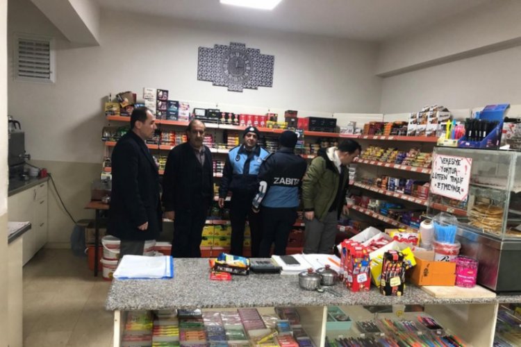İş yerlerine fiyat denetimi yapıldı
