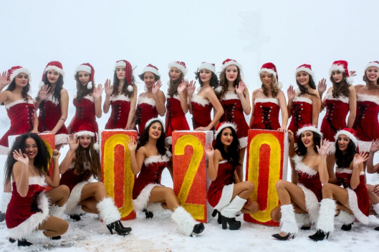 Zirvede 'Noel Anne' &ccedil;ekimi yapıldı