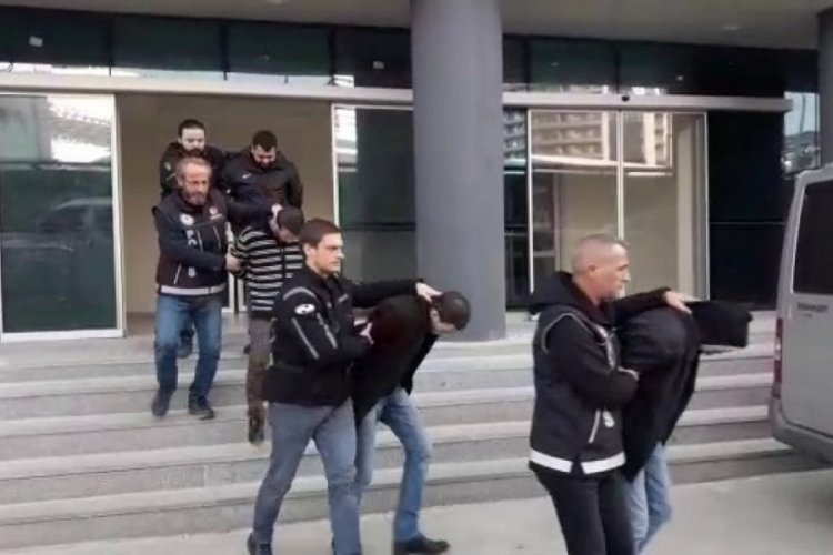 Bursa'da yapılan narkotik operasyonunda 5 tutuklama