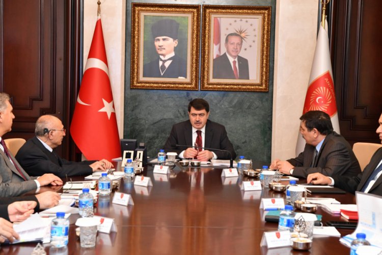 Kadına y&ouml;nelik şiddetle m&uuml;cadele kapsamında Ankara Valiliğinde toplantı d&uuml;zenlendi
