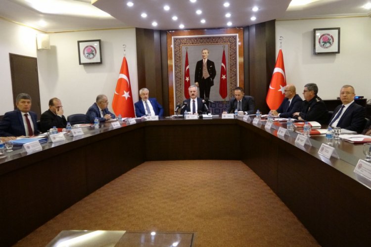 Isparta'da Aile İ&ccedil;i ve Kadına Karşı Şiddetle M&uuml;cadele toplantısı