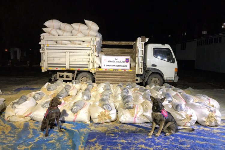 330 kilo toz esrar ele ge&ccedil;irildi