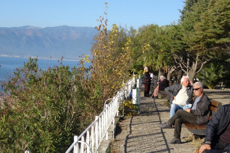 K&ouml;rfezde bahar havası yaşanıyor