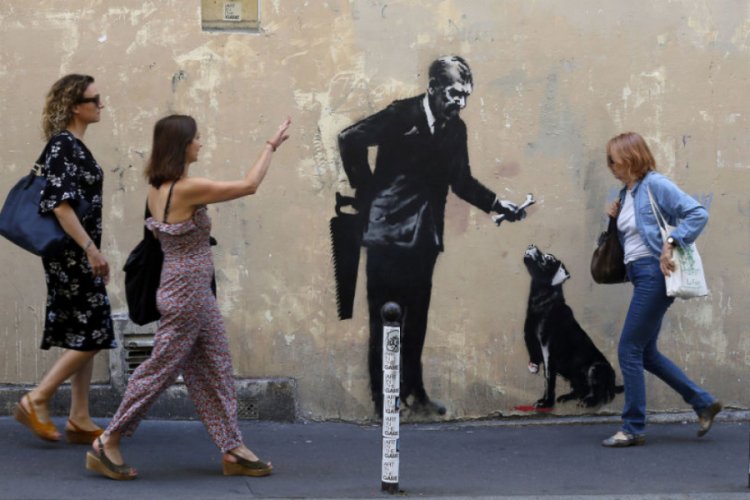 Banksy'nin menajeri: Eğer bunlara sahipseniz kimse sizi durdurmaz