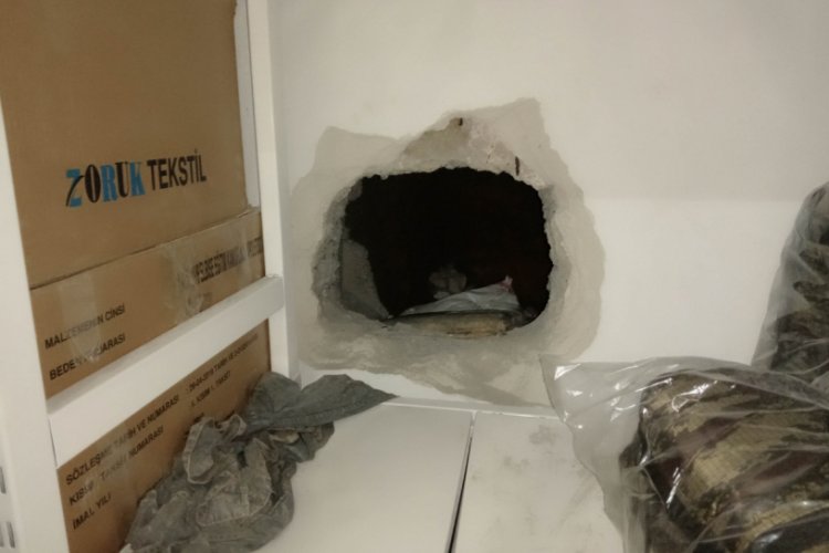 55 metrelik t&uuml;nel kazınca g&ouml;zaltına alındı