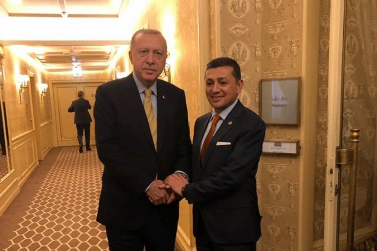 Milletvekili Erbaş, Cumhurbaşkanı Erdoğan'a İsvi&ccedil;re'de eşlik ediyor