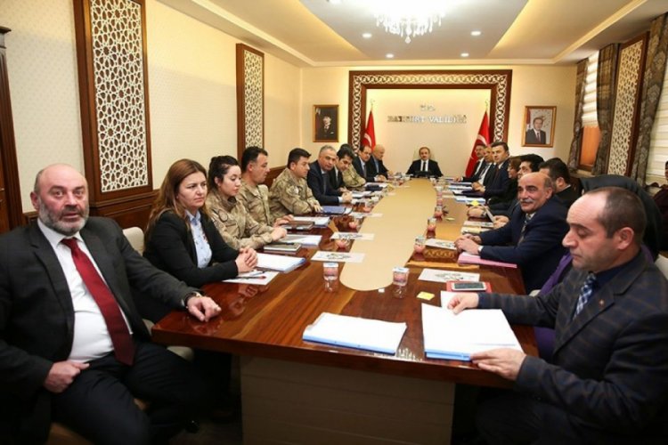 Kadına y&ouml;nelik şiddetle m&uuml;cadele koordinasyon planı toplantısı yapıldı