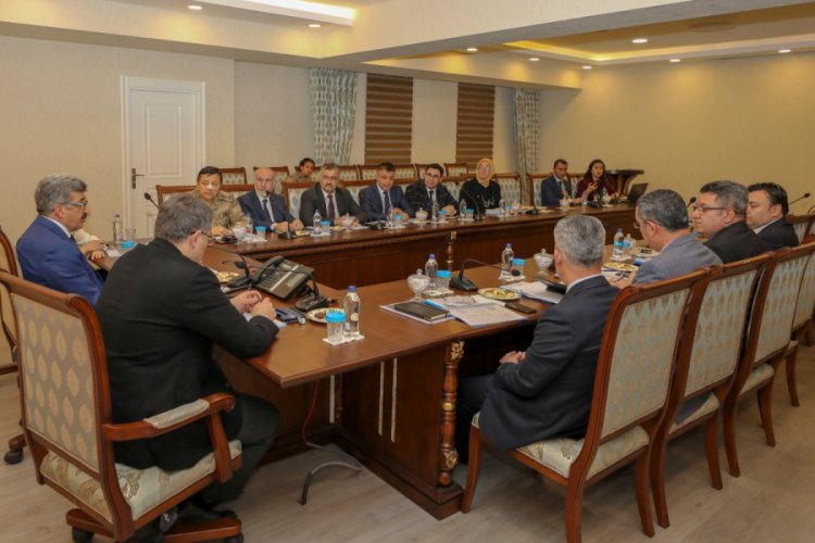 Van'da 'Kadına Y&ouml;nelik Şiddetle M&uuml;cadele Koordinasyon Planı' toplantısı