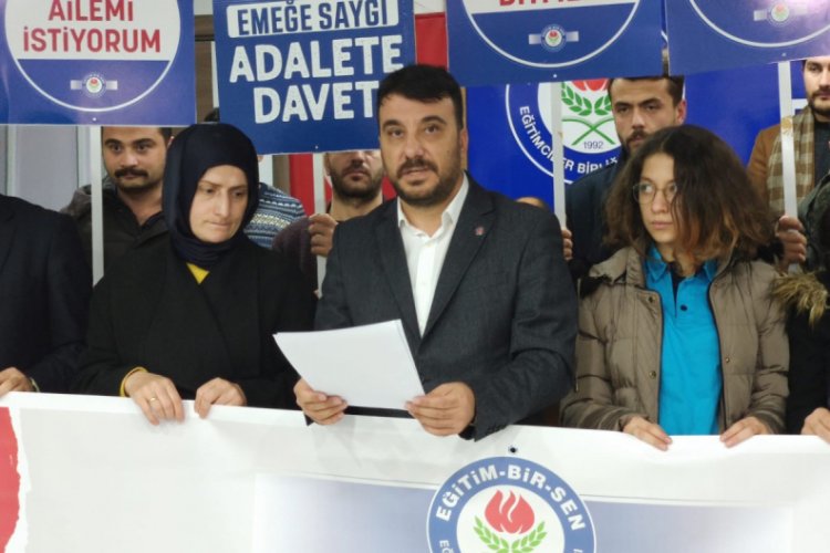 Başkan Barışan'dan "s&ouml;zleşmeli &ouml;ğretmenliği bitirin" &ccedil;ağrısı