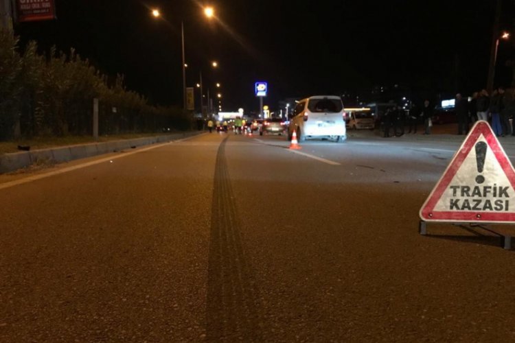 Bursa'da karşıdan karşıya ge&ccedil;mek isteyen kadın canından oldu!