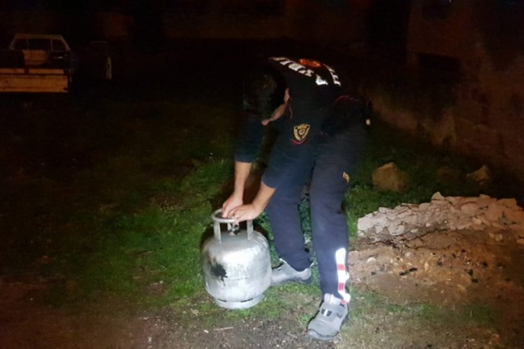 Parlayan t&uuml;p yangına neden oldu: 1 yaralı