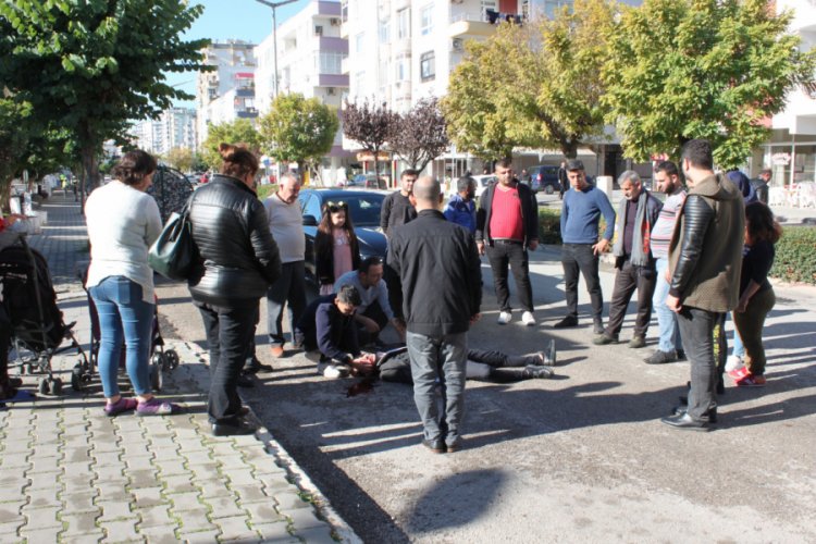 Ger&ccedil;eğini aratmayan kaza sahnesi