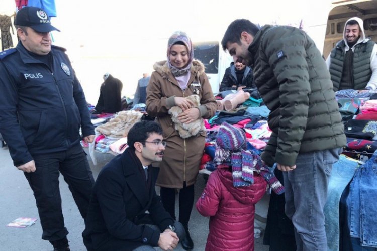 Kaymakam pazar esnafını denetledi