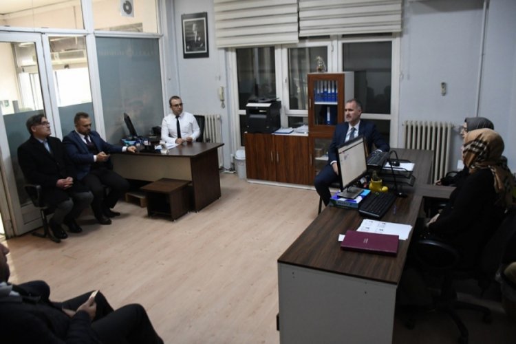Bursa İneg&ouml;l Belediye Başkanı Taban'dan Umuteli Sosyal Yardım İşleri M&uuml;d&uuml;rl&uuml;ğ&uuml;'ne ziyaret