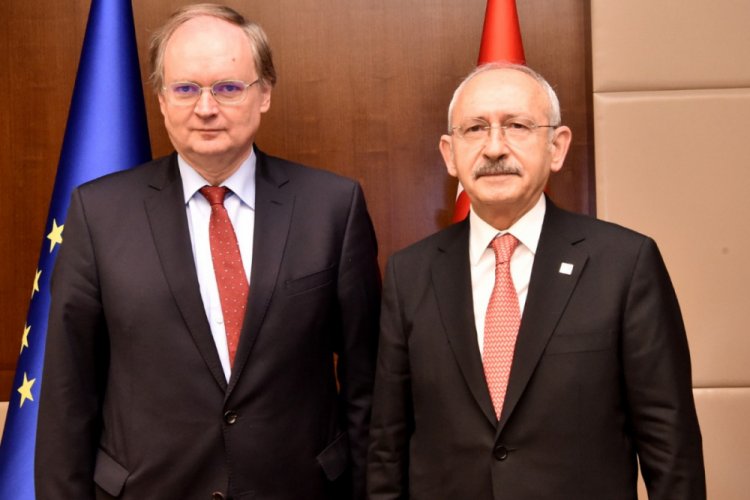 Kılı&ccedil;daroğlu b&uuml;y&uuml;kel&ccedil;i Cristian Berger ile bir araya geldi