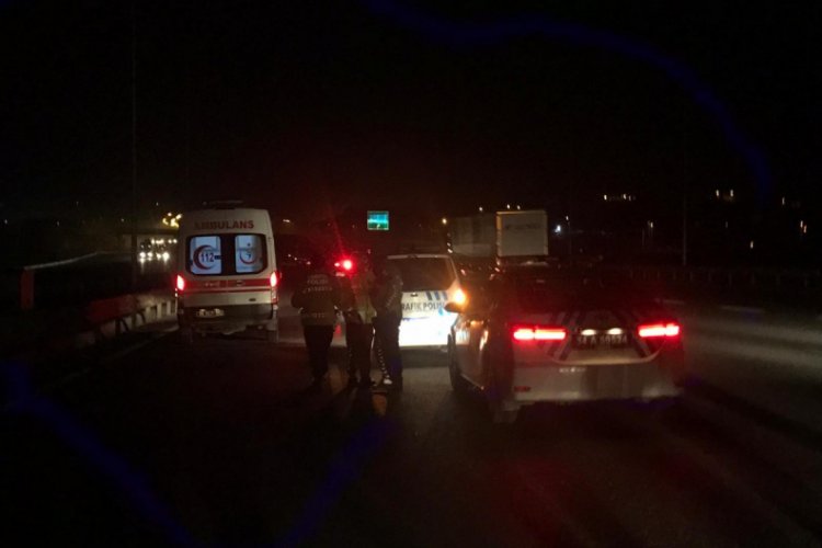 Kuzey Marmara otoyolunda feci kaza: 1 &ouml;l&uuml;