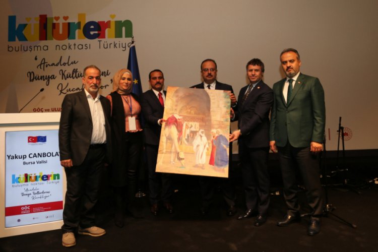 Bursa'da "Uluslararası G&ouml;&ccedil;menler G&uuml;n&uuml;" etkinliği