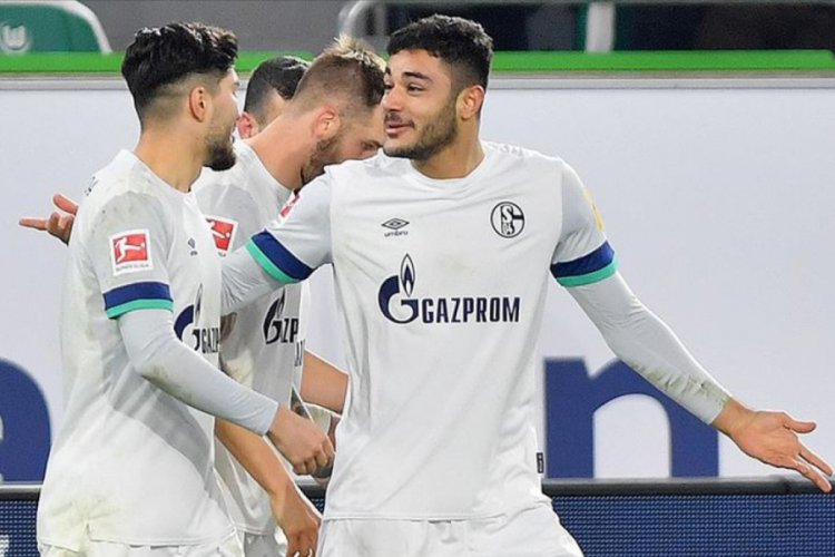 Ozan Kabak Schalke ile 3. gol&uuml;n&uuml; kaydetti