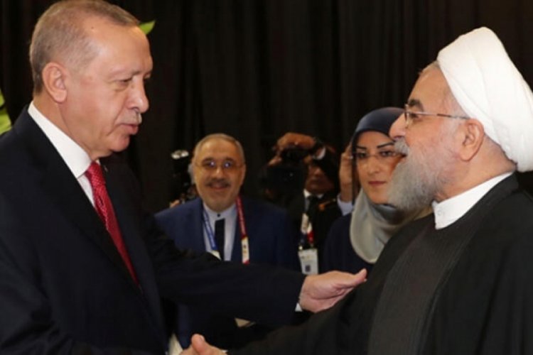 Cumhurbaşkanı Erdoğan, Ruhani ile g&ouml;r&uuml;şt&uuml;