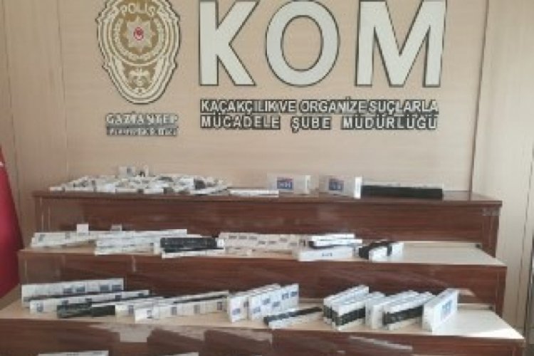 500 paket ka&ccedil;ak sigara ele ge&ccedil;irildi