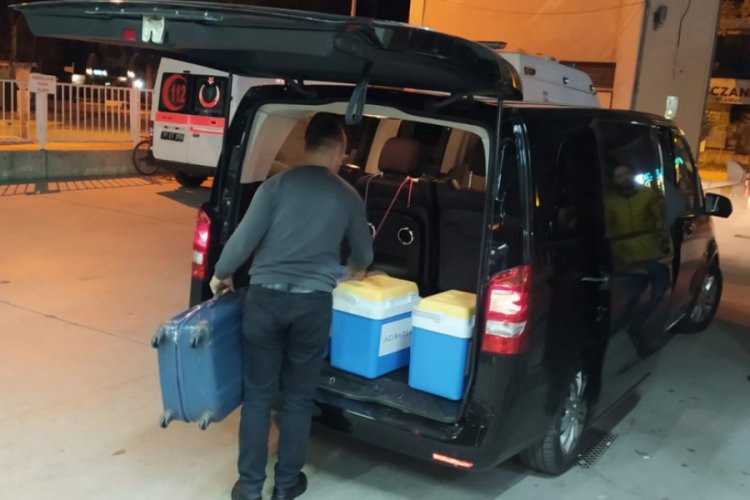 Yalova'da beyin &ouml;l&uuml;m&uuml; ger&ccedil;ekleşen kişinin organları Bursa'daki hastalara umut oldu