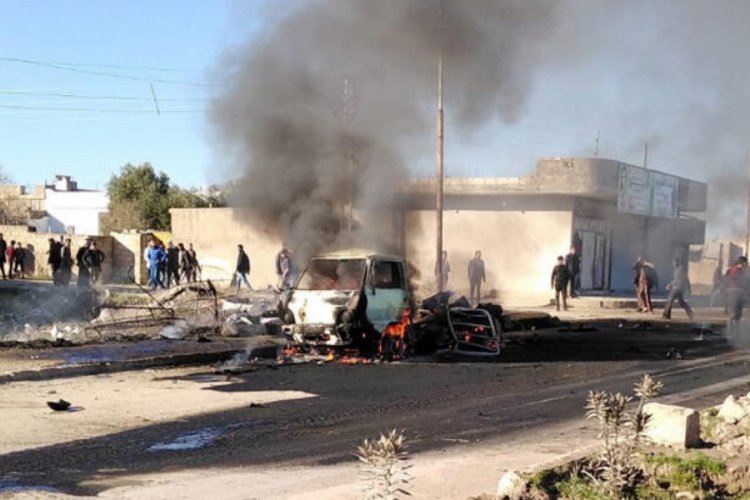 Rasulayn'da bombalı ara&ccedil; saldırısı: 5 &ouml;l&uuml;
