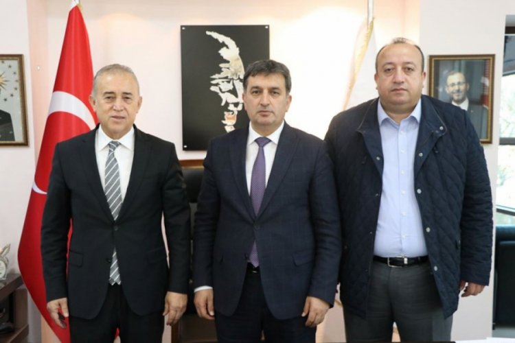 Musa Soykarcı ve Adil &Ouml;zhan, Eskici'yi ziyaret etti