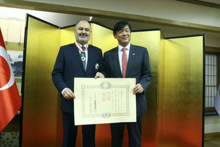 Japonya'dan Milli Savunma Bakan Yardımcısı Kavaklıoğlu'na devlet nişanı