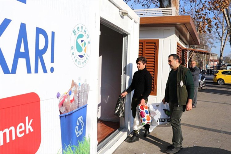 Beykoz'da 5 kilo ambalaj atığına 1 ekmek kampanyası