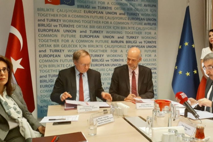 AB'nin desteğiyle 210 milyon euroluk projeler hayata ge&ccedil;irilecek