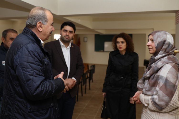 Bursa Mudanya'da &Uuml;lk&uuml; Mahallesi'ndeki ortak kullanım alanları yenilendi